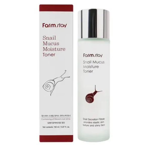 FARMSTAY Snail Mucus Moisture Toner 150ml/5.07 fl. oz - Picture 2 of 16